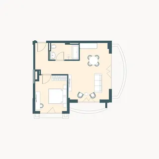 Deluxe Suite — планировка, Family Club