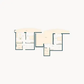 Пентхаус · 3–4 комнаты — планировка, Family Club