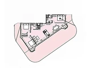 3 спальни, 229,73 м² — планировка, Next Collection
