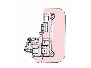 3 спальни, 203,8 м² — планировка, Next Collection