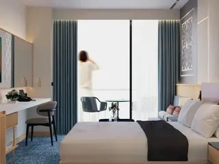 1 спальня 49,5 м² — планировка, Pontus Rotana Resort & Spa