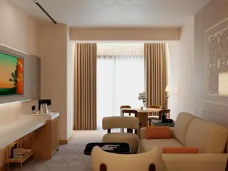 1 спальня 64,7 м² — планировка, Pontus Rotana Resort & Spa