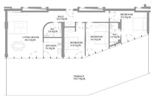 4 комнаты, 161,8 м² — VR Shekvetili Forest-Beach