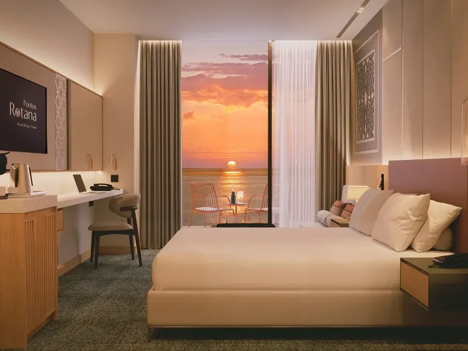 1 спальня 59,3 м² — Pontus Rotana Resort & Spa