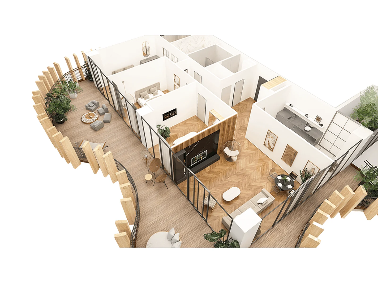 4 комнаты · 238 м² · веранда 71,2 м² · этажи 3–17