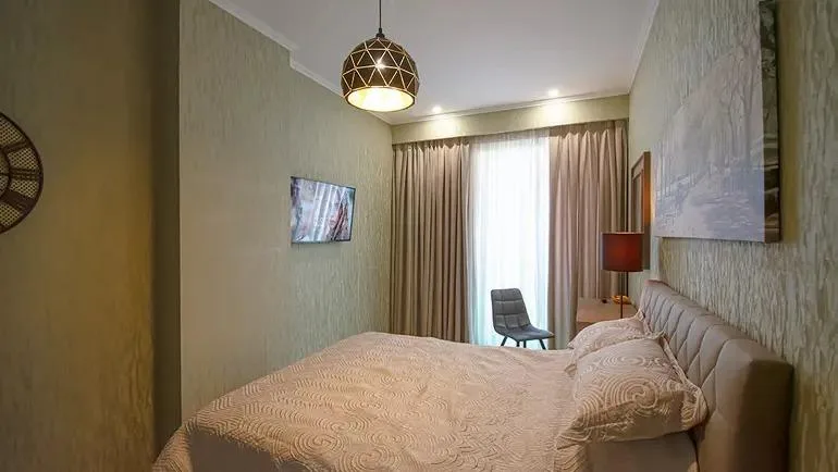 Спальня — 2-3 комнатные апартаменты Krtsanisi Villa Residence